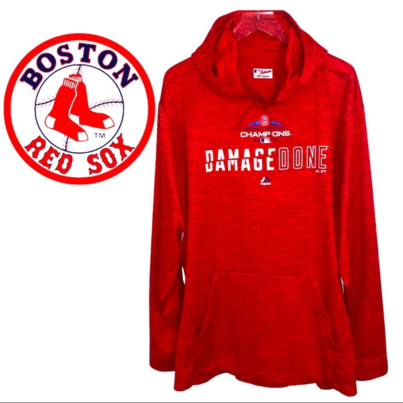 red sox damage done hoodie